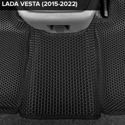 3D коврики EVA с бортами Lada Vesta седан, универсал (2015-2022)
