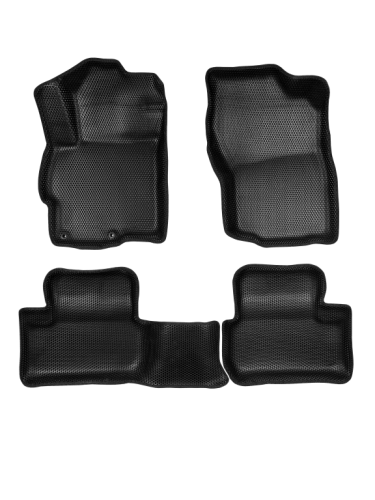3D коврики EVA с бортами Mitsubishi Lancer X седан, хэтчбек (2007-2017)