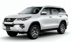2D коврики EVA в салон и багажник на Toyota Fortuner II (2015-н.в.)