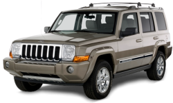 2D коврики EVA в салон и багажник на Jeep Commander 7 мест (2005-2010)