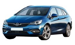 2D коврики EVA в салон и багажник на Opel Astra K универсал (2015-2021)