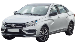 3D коврики EVA с бортами в салон на Lada Vesta I рестайлинг (NG) (2022-н.в)
